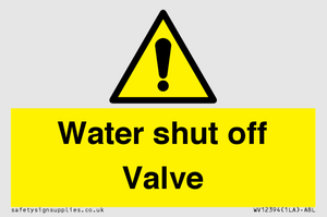 Water shut off Valve